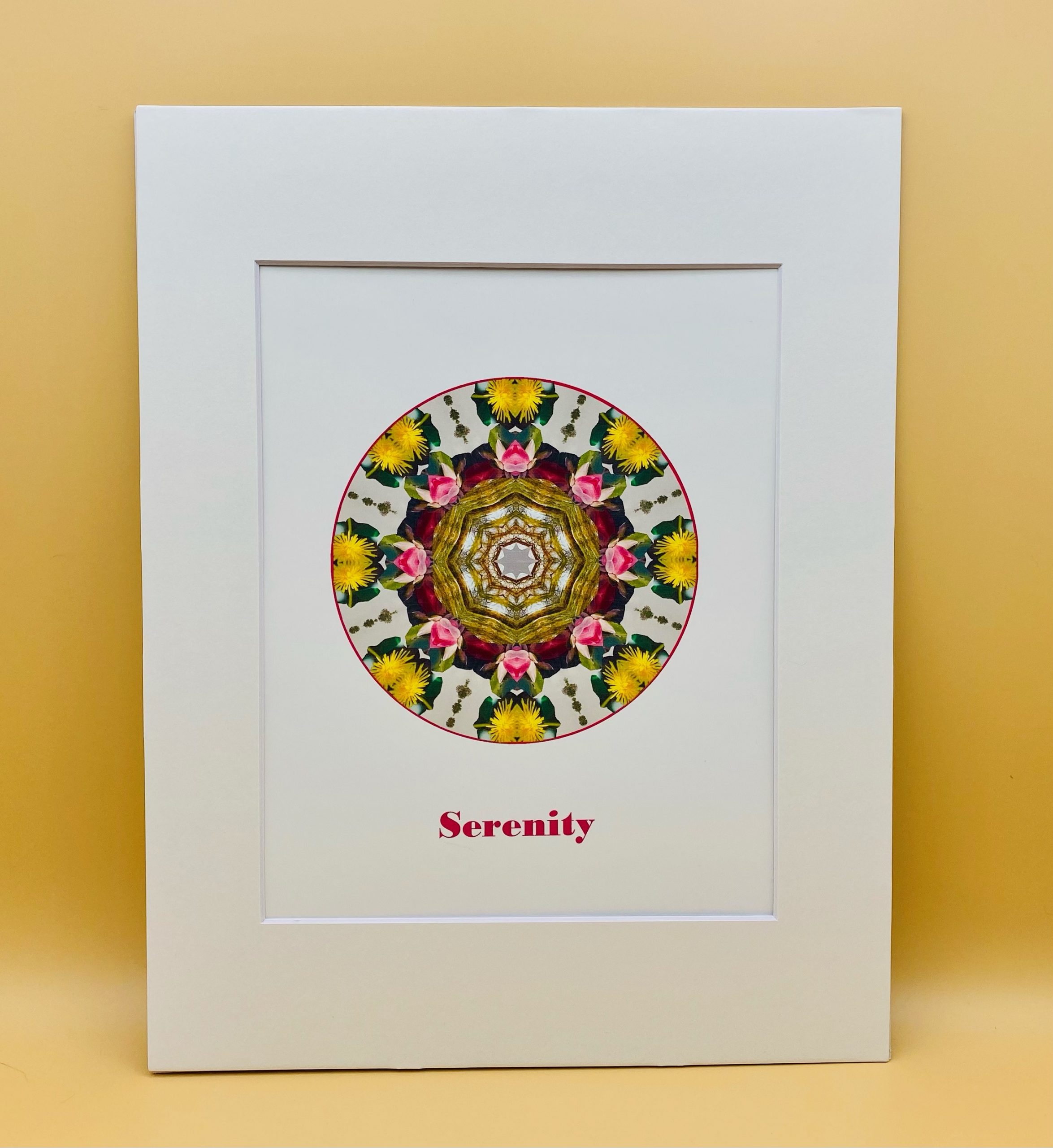 Serenity Mandala Print
