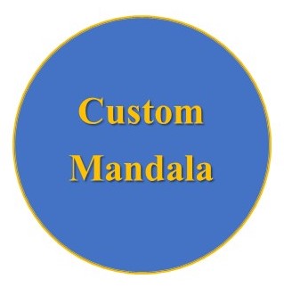 Custom Mandala Framed Print