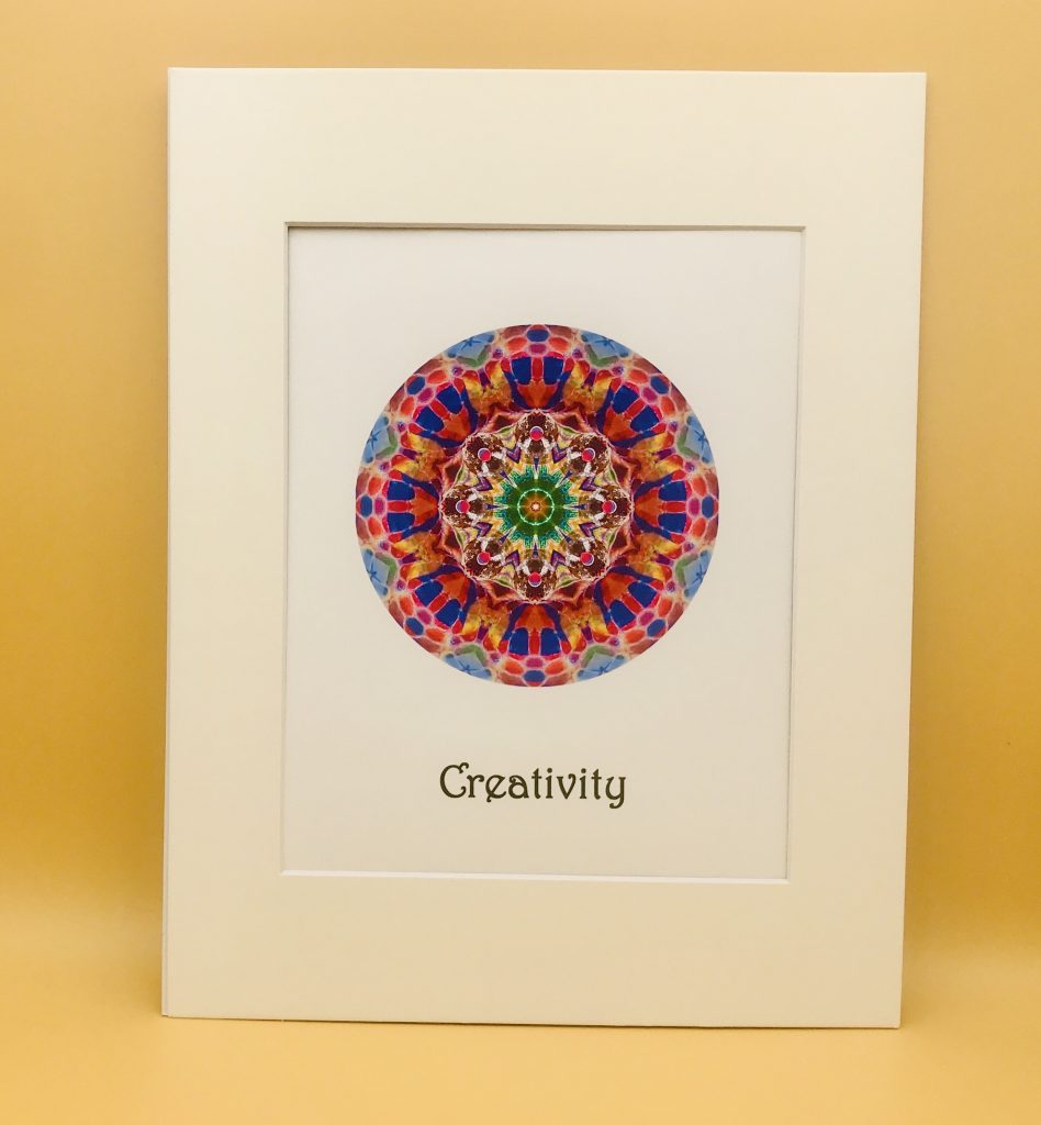 Creativity and Children Mandala Print
