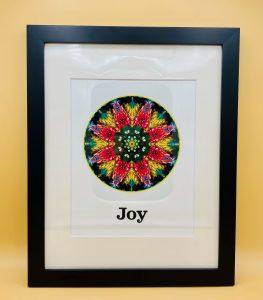 Joy Mandala Framed Print