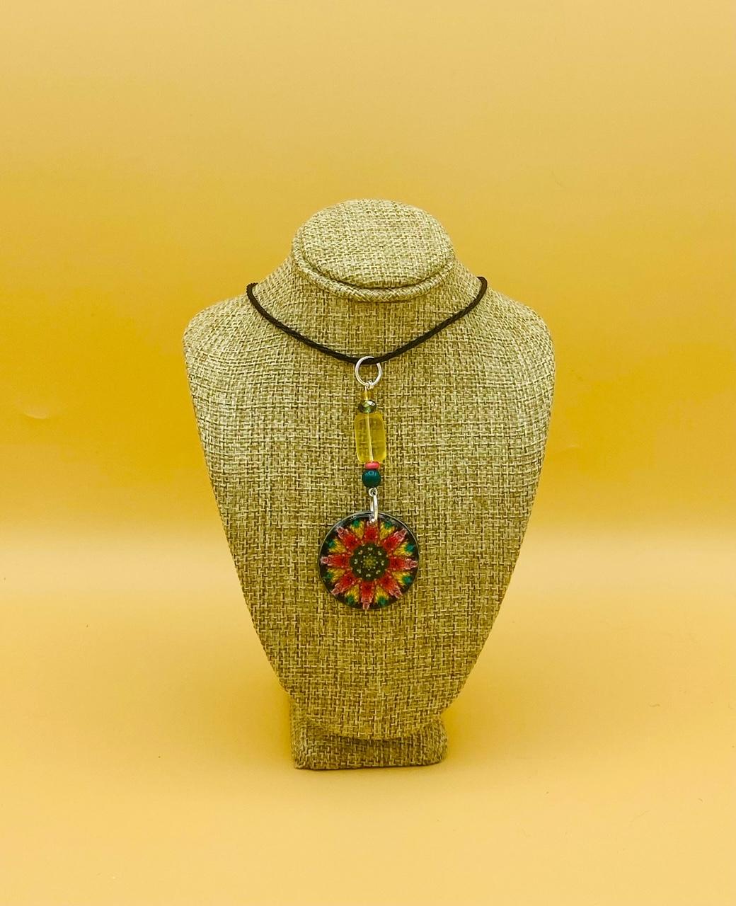Joy Mandala Pendant Necklace