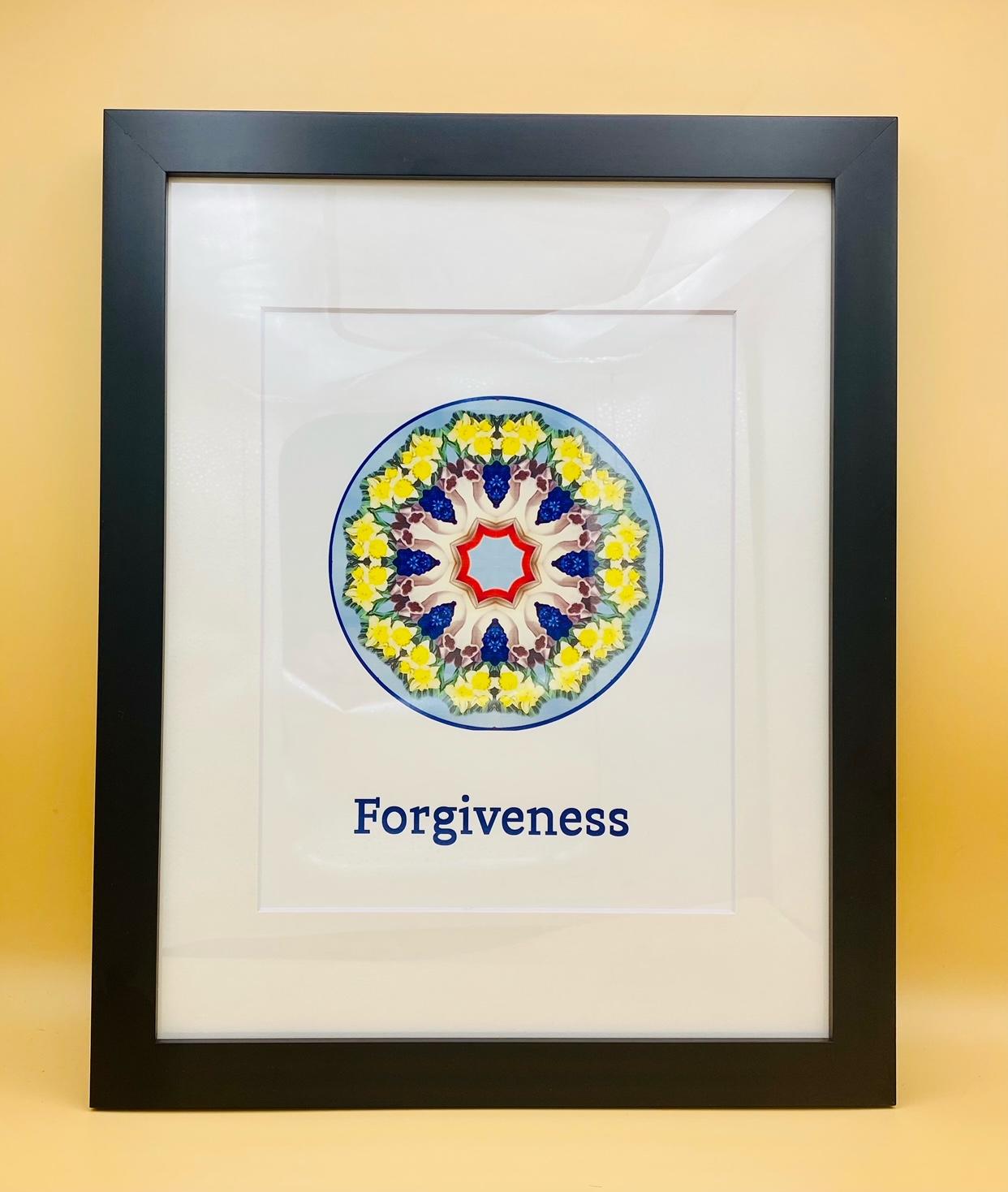 Forgiveness Mandala Framed Print