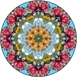 Custom mandala for emotional healing and artistic vision