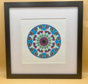 Stress Less Mandala Square, the perfect Gift for Someone who is Stressed
